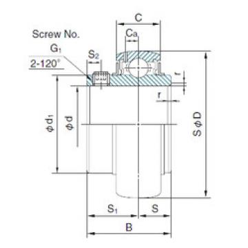 Bearing Original Brand UC310  NACHI   