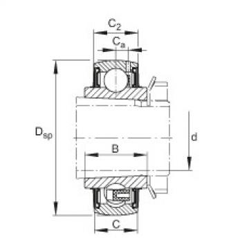 Bearing Original Brand UK212  FAG   