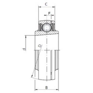 Bearing Original Brand UK205  CX   