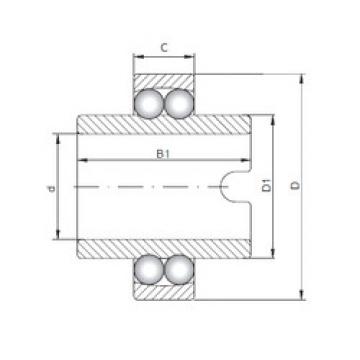 Self-Aligning Ball Bearings 11204 CX