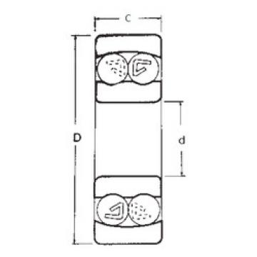 Self-Aligning Ball Bearings 2207 FBJ