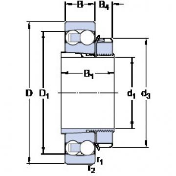 Self-Aligning Ball Bearings 1316 K + H 316 SKF