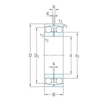 Self-Aligning Ball Bearings 13944 SKF