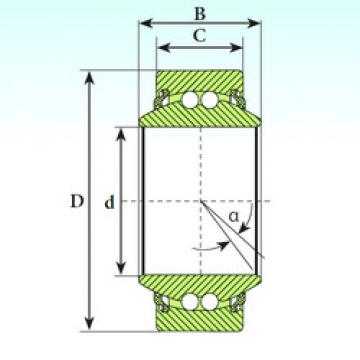 Self-Aligning Ball Bearings GE 40 BBL ISB