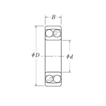 Self-Aligning Ball Bearings NLJ1.3/4 RHP