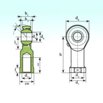 Self-Aligning Ball Bearings TSF 14 BB-O ISB