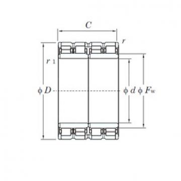 Cylindrical Roller Bearings 160FC108750 KOYO