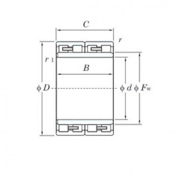 Cylindrical Roller Bearings 84FC56280 KOYO