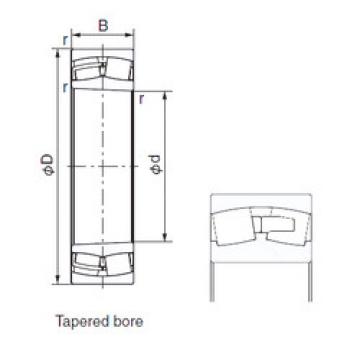 Cylindrical Roller Bearings 22238EK NACHI