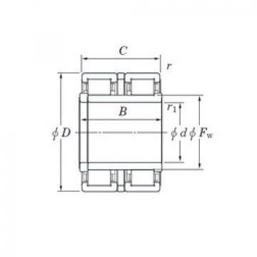 Cylindrical Roller Bearings 2CR100 KOYO