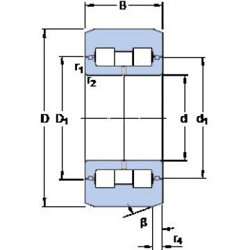 Cylindrical Roller Bearings 319181/HB2 SKF