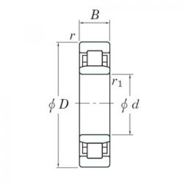 Cylindrical Roller Bearings 3NC NU1016 FY KOYO