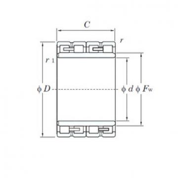 Cylindrical Roller Bearings 56FC38170W KOYO