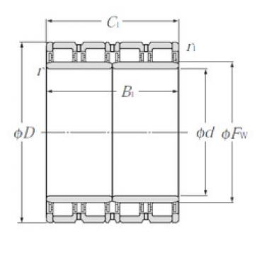 Cylindrical Roller Bearings E-4R10011 NTN