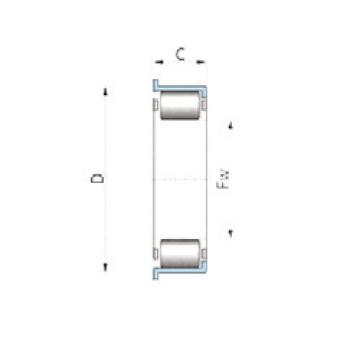 Cylindrical Roller Bearings F-208962.01 INA