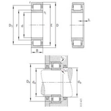 Cylindrical Roller Bearings Distributior NU1084-M1 FAG