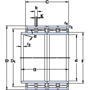 Cylindrical Roller Bearings BC4B 316341/HA4 SKF