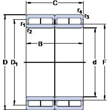 Cylindrical Roller Bearings BC2B 322217/VJ202 SKF