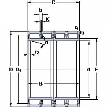 Cylindrical Roller Bearings BC4B 326361 B/HA1 SKF