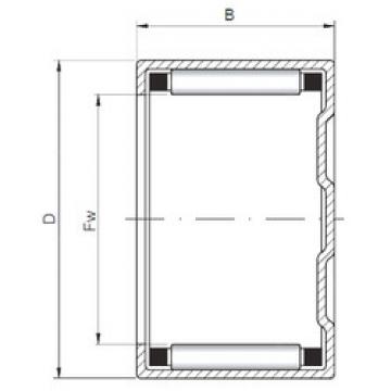 Cylindrical Roller Bearings BK081412 CX