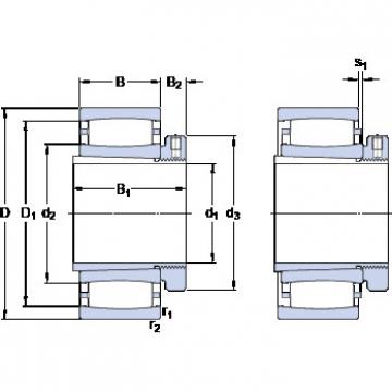 Cylindrical Roller Bearings C 3028 K + H 3028 E SKF