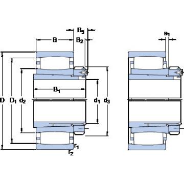 Cylindrical Roller Bearings C 30/500 KM + OH 30/500 H SKF