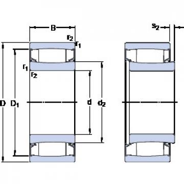 Cylindrical Roller Bearings C 4022-2CS5V/GEM9 SKF