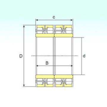 Cylindrical Roller Bearings FCDP 106152520 ISB