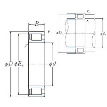 Cylindrical Bearing NCF2928V NSK