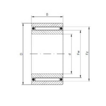 Cylindrical Roller Bearings NAO15x32x12 CX