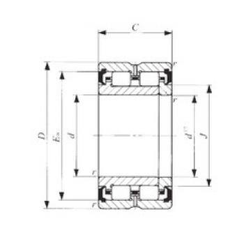 cylindrical bearing nomenclature TRU 10013550UU IKO