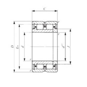 cylindrical bearing nomenclature TRU 405930 IKO