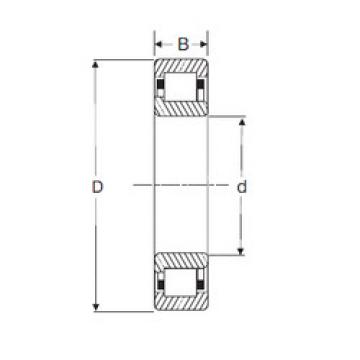 Cylindrical Bearing NJ 220 SIGMA