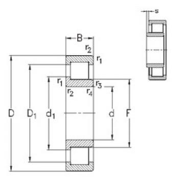 Cylindrical Bearing NJ206-E-MPA NKE