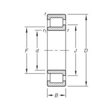 Cylindrical Bearing NJ2206E.TVP Timken