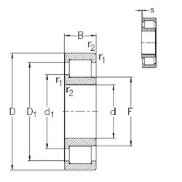 Cylindrical Bearing NJ2305-VH NKE