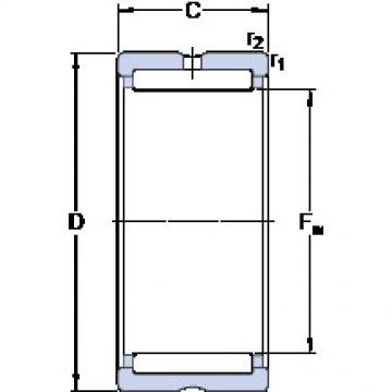 cylindrical bearing nomenclature RNA 69/28 SKF