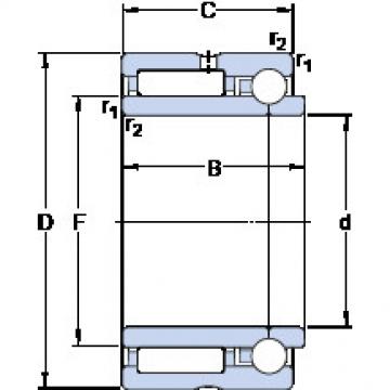 Cylindrical Bearing NKIB 5910 SKF