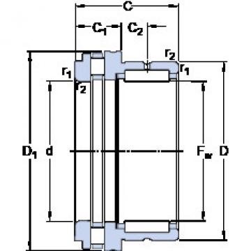 Cylindrical Bearing NKXR 15 SKF