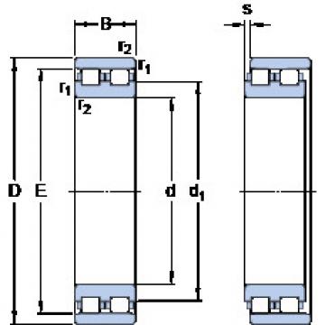 Cylindrical Bearing NN 3022 TN9/SP SKF