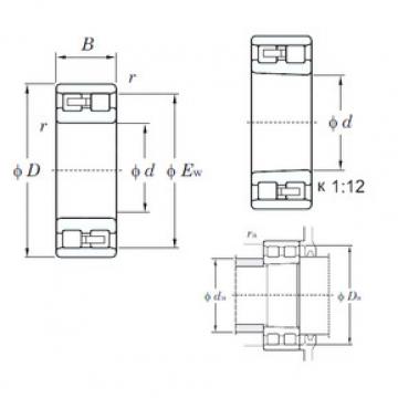 Cylindrical Bearing NN3008K KOYO