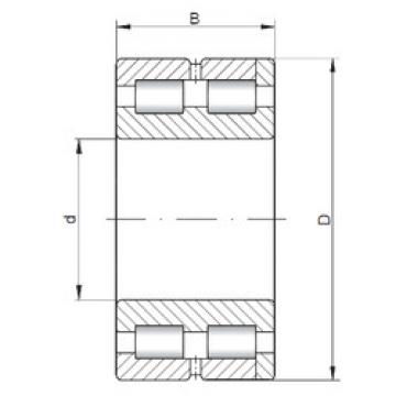 Cylindrical Bearing NNC4834 V ISO