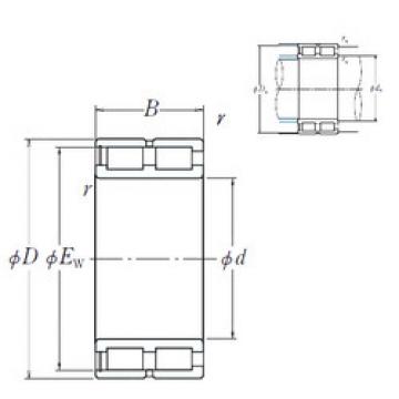 Cylindrical Bearing NNCF4888V NSK