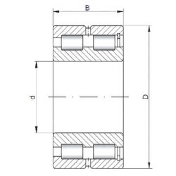 cylindrical bearing nomenclature SL185008 ISO