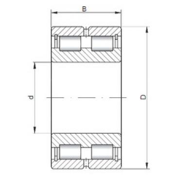 cylindrical bearing nomenclature SL024832 ISO