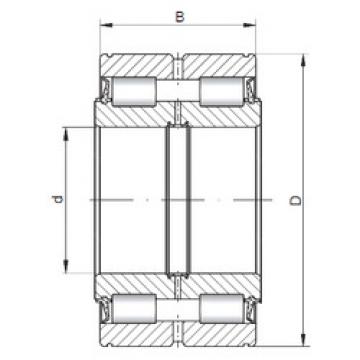 cylindrical bearing nomenclature SL04150 ISO