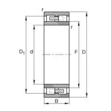 Cylindrical Roller Bearings Distributior NNU4126-M FAG