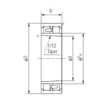 Cylindrical Roller Bearings Distributior NNU4920K NACHI