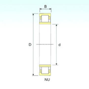 Cylindrical Roller Bearings Distributior NU 12/500 ISB