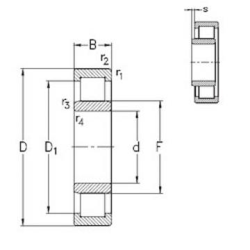 Cylindrical Roller Bearings Distributior NU10/560-M6E-MA6 NKE